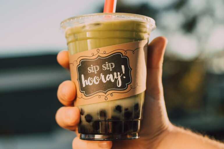 How To Make Green Apple Bubble Tea with Pearls Tea Joy
