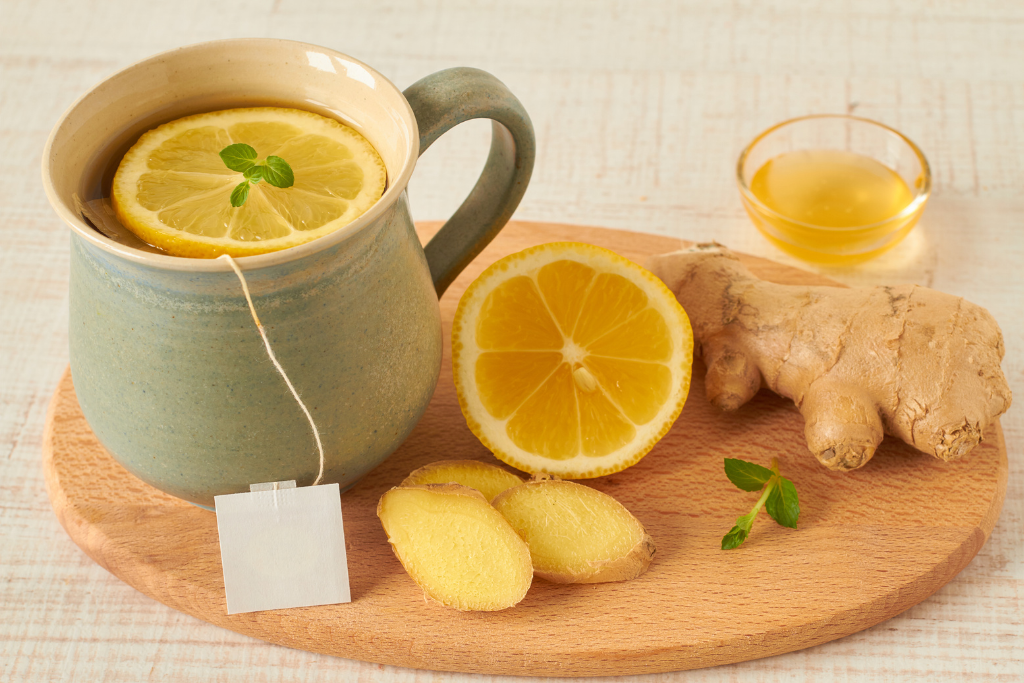 lemon ginger tea