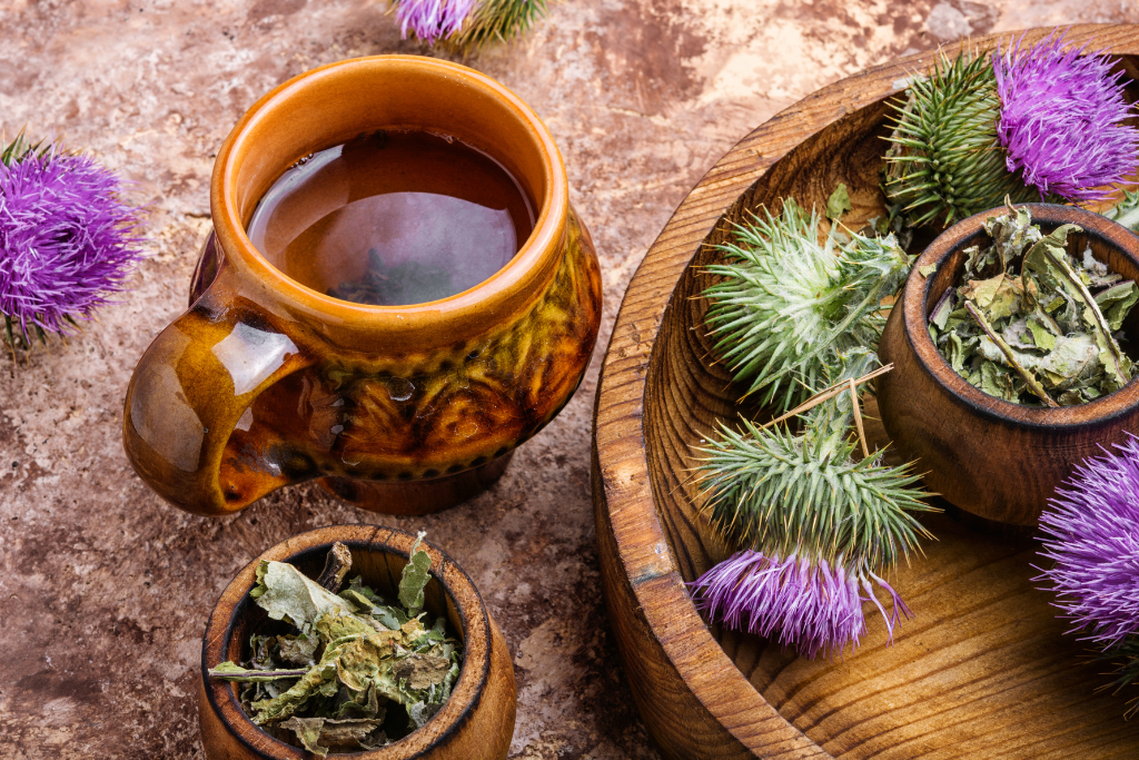 milk thistle tea