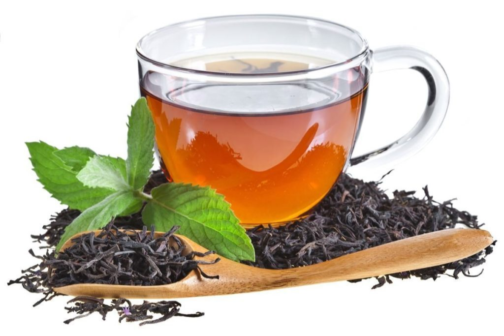 Earl Grey Tea with mint